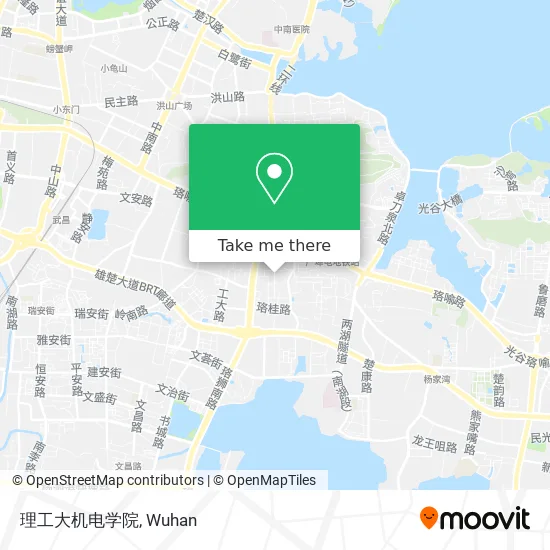 理工大机电学院 map