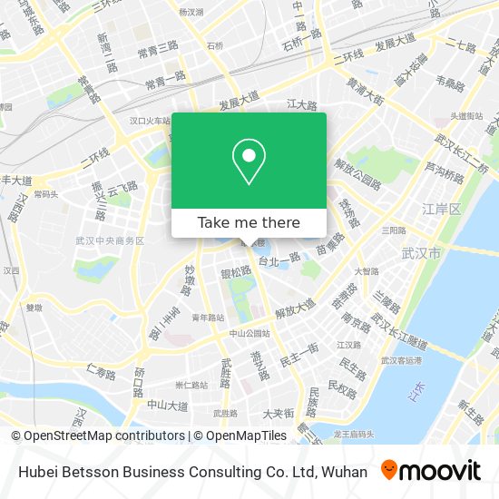 Hubei Betsson Business Consulting Co. Ltd map