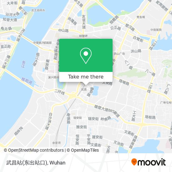 武昌站(东出站口) map