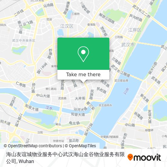 海山友谊城物业服务中心武汉海山金谷物业服务有限公司 map
