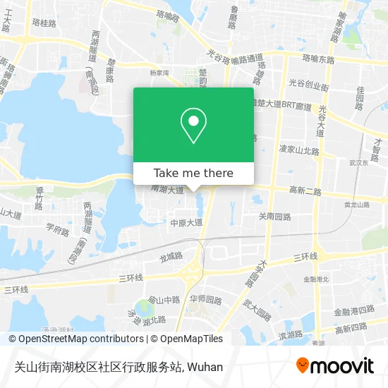 关山街南湖校区社区行政服务站 map
