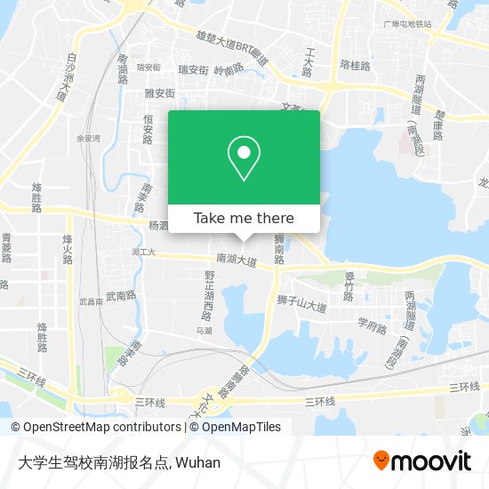 大学生驾校南湖报名点 map