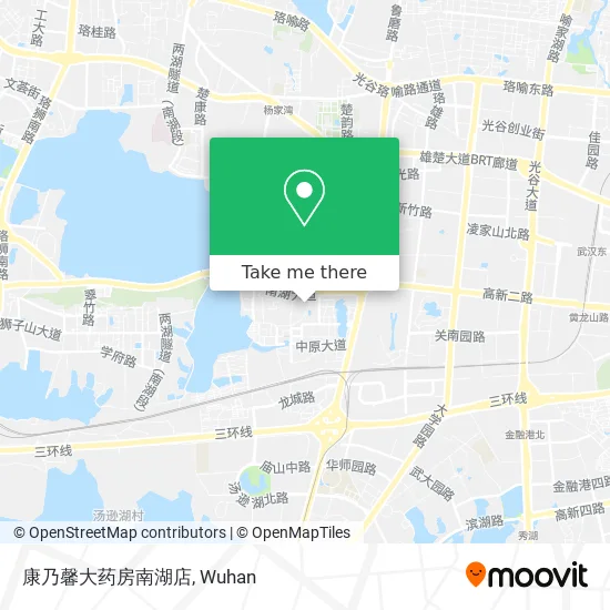 康乃馨大药房南湖店 map