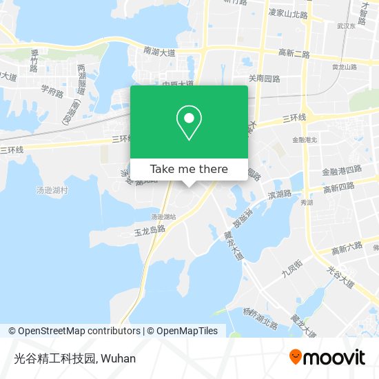 光谷精工科技园 map
