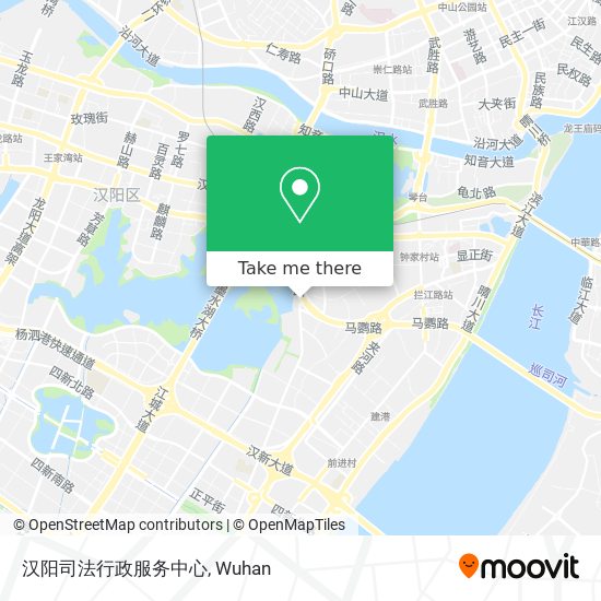 汉阳司法行政服务中心 map