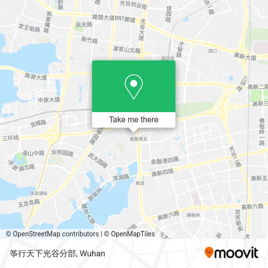 筝行天下光谷分部 map