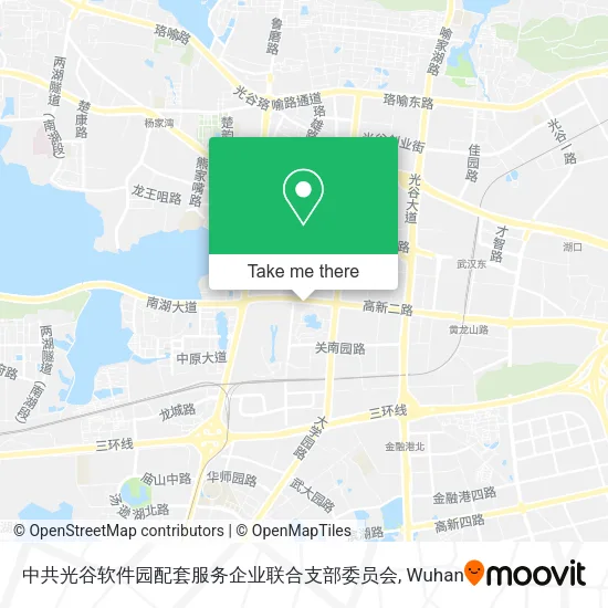 中共光谷软件园配套服务企业联合支部委员会 map