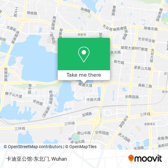 卡迪亚公馆-东北门 map