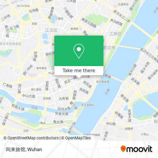 间来旅馆 map