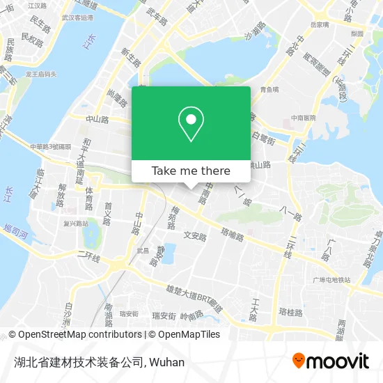 湖北省建材技术装备公司 map
