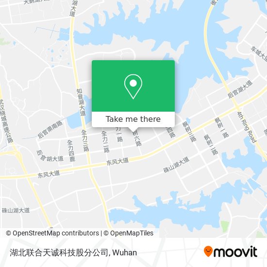 湖北联合天诚科技股分公司 map