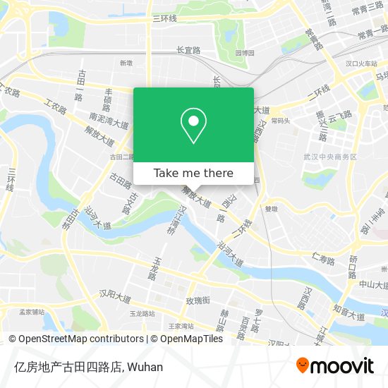 亿房地产古田四路店 map