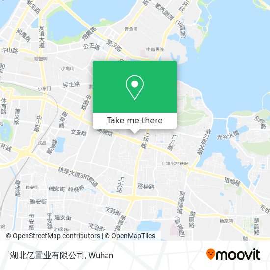 湖北亿置业有限公司 map
