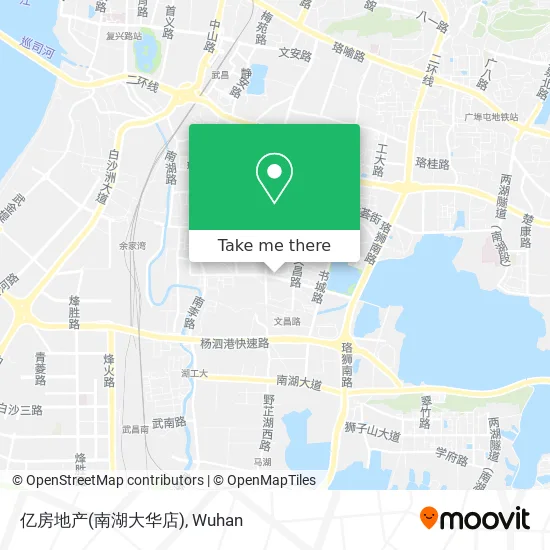 亿房地产(南湖大华店) map