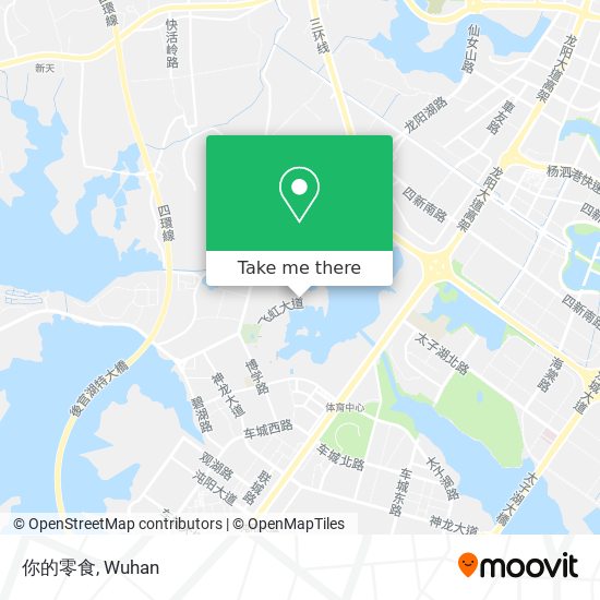 你的零食 map