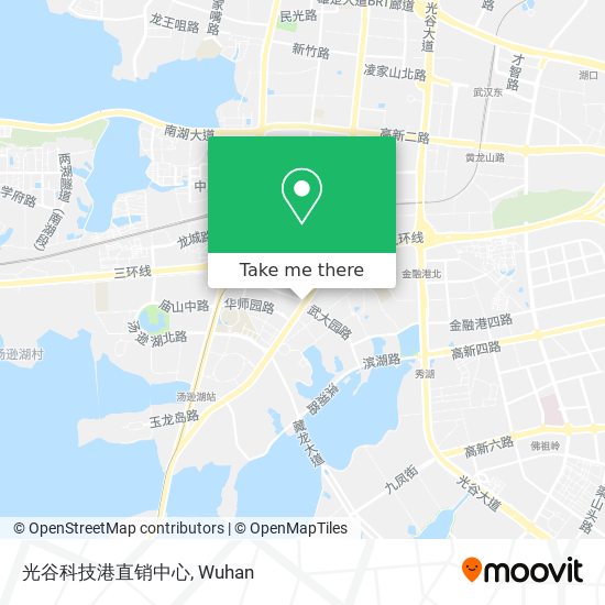 光谷科技港直销中心 map