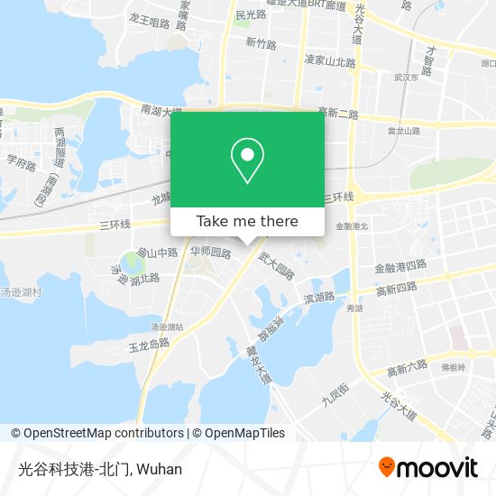 光谷科技港-北门 map