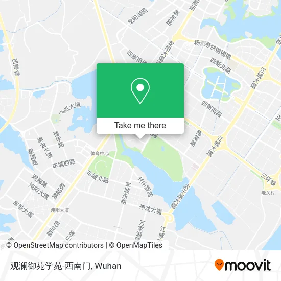 观澜御苑学苑-西南门 map