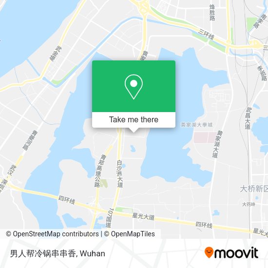 男人帮冷锅串串香 map