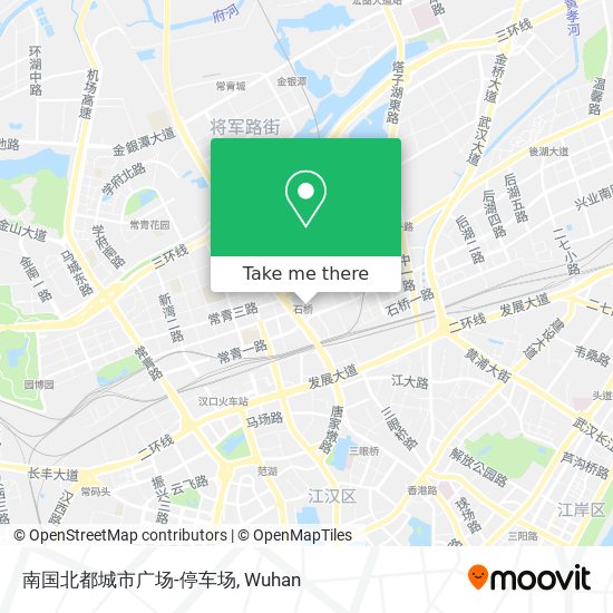 南国北都城市广场-停车场 map