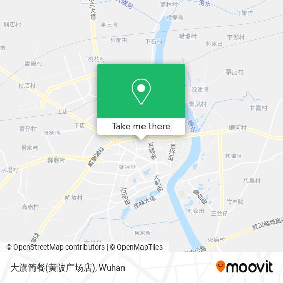 大旗简餐(黄陂广场店) map