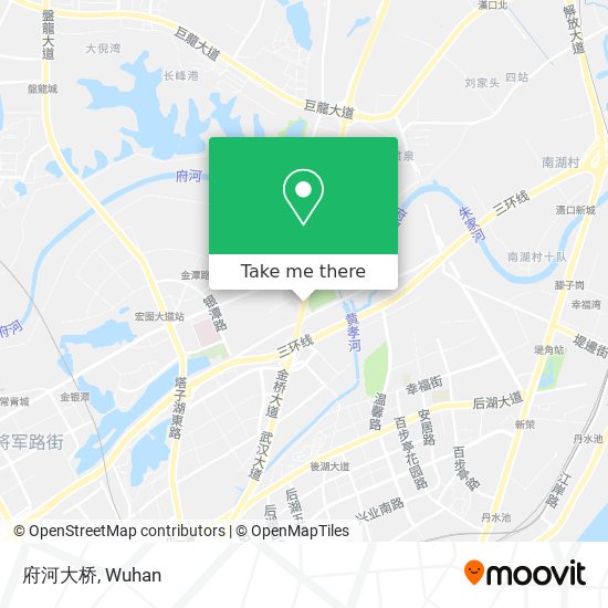 府河大桥 map