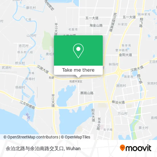 余泊北路与余泊南路交叉口 map