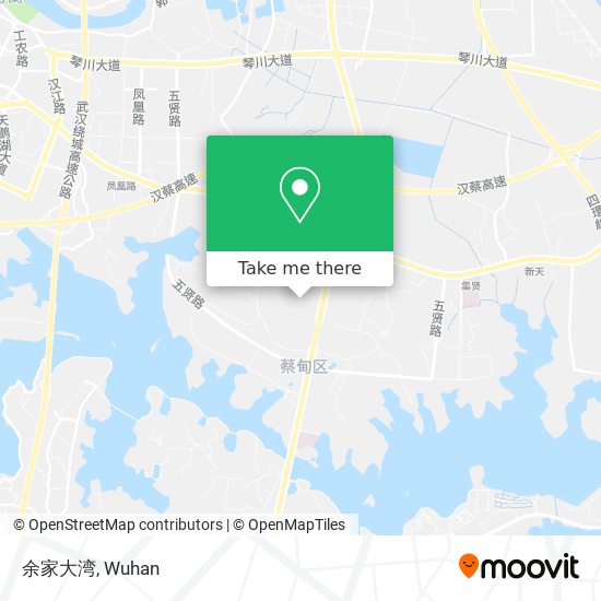 余家大湾 map