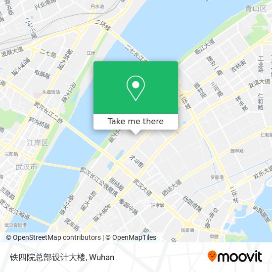 铁四院总部设计大楼 map
