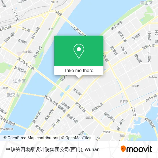 中铁第四勘察设计院集团公司(西门) map