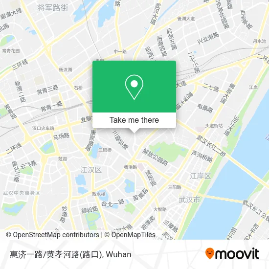 惠济一路/黄孝河路(路口) map