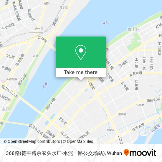 368路(德平路余家头水厂-水泥一路公交场站) map