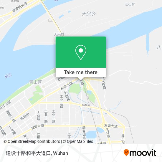 建设十路和平大道口 map