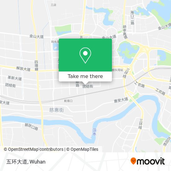 五环大道 map
