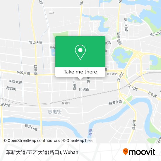 革新大道/五环大道(路口) map