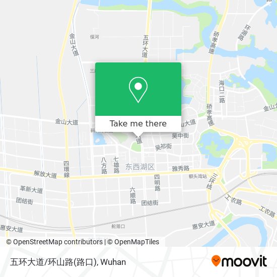 五环大道/环山路(路口) map