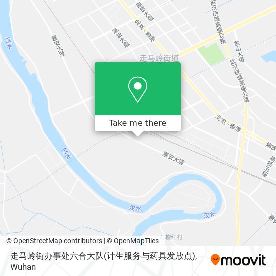 走马岭街办事处六合大队(计生服务与药具发放点) map