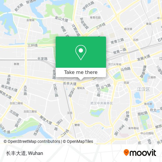 长丰大道 map