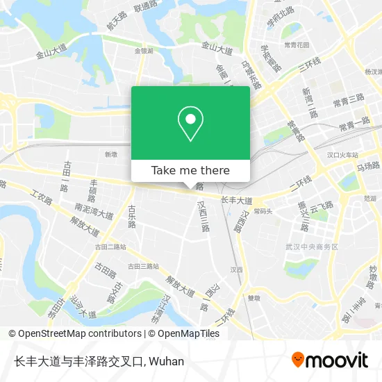 长丰大道与丰泽路交叉口 map