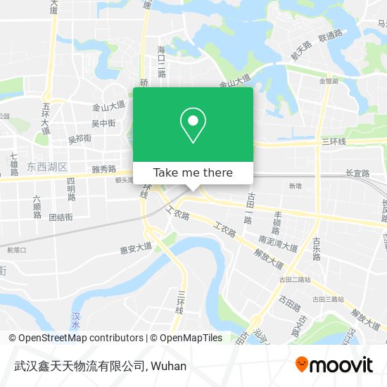 武汉鑫天天物流有限公司 map