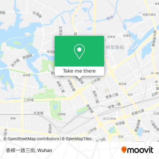 香樟一路三街 map