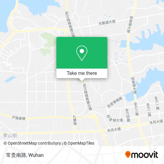 常贵南路 map
