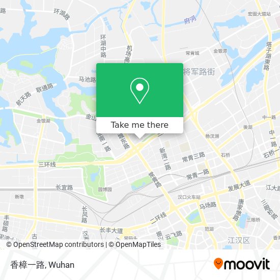 香樟一路 map