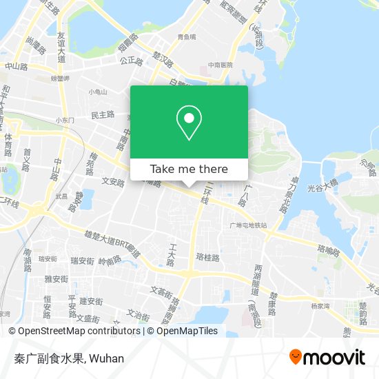秦广副食水果 map