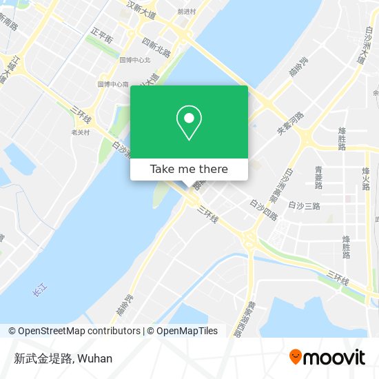 新武金堤路 map