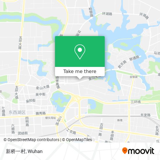 新桥一村 map