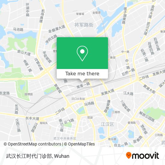 武汉长江时代门诊部 map