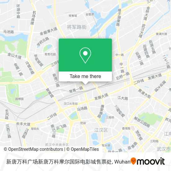 新唐万科广场新唐万科摩尔国际电影城售票处 map