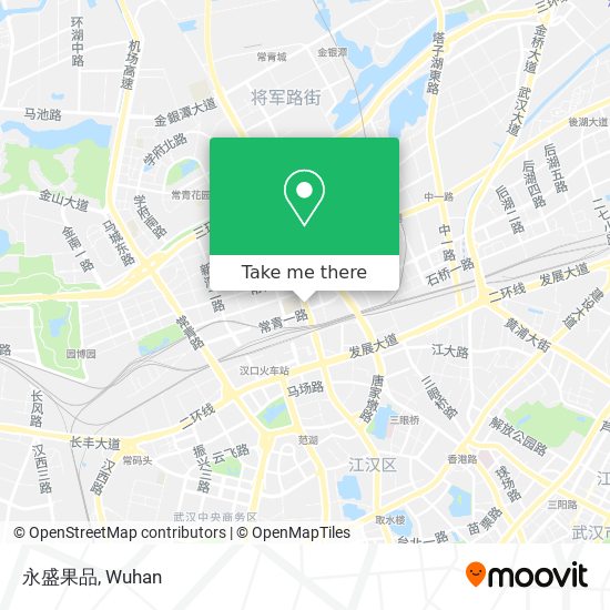 永盛果品 map