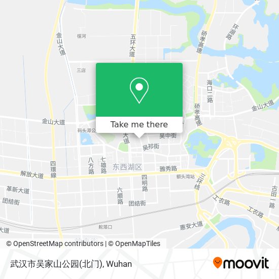 武汉市吴家山公园(北门) map